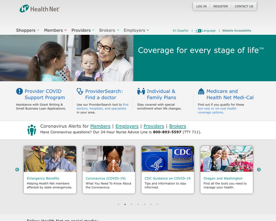 HealthNet Logo