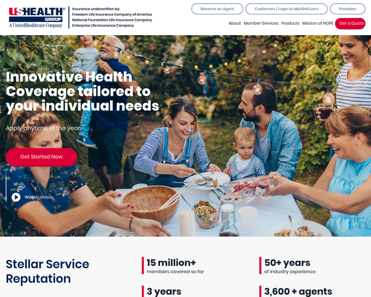 US Health Group Logo